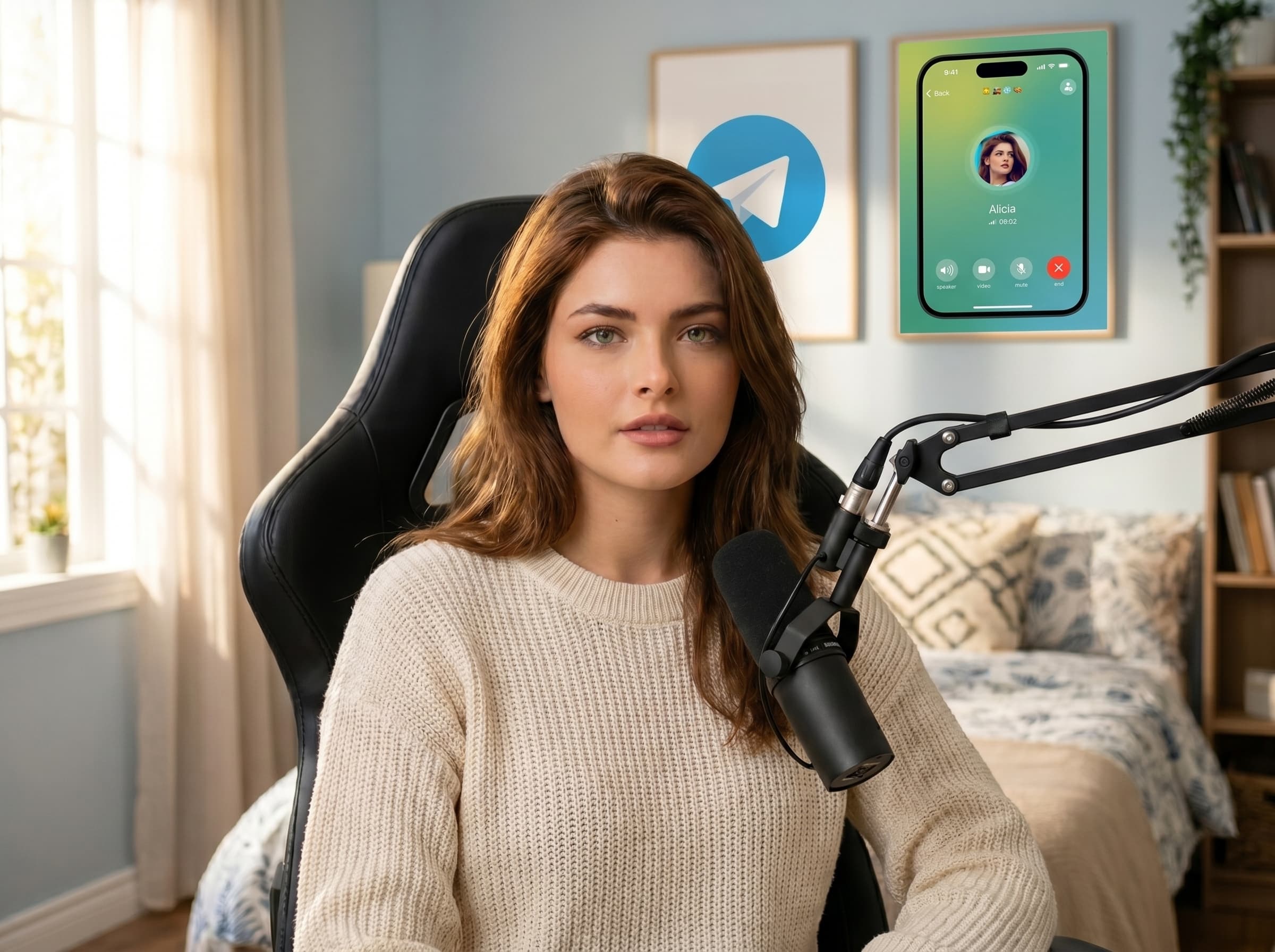 Alicia in Telegram